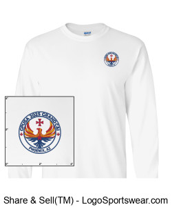 Gildan Adult Ultra Cotton Long Sleeve T-Shirt  Design Zoom